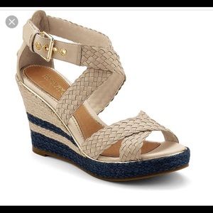 Sperry top sider platform wedges